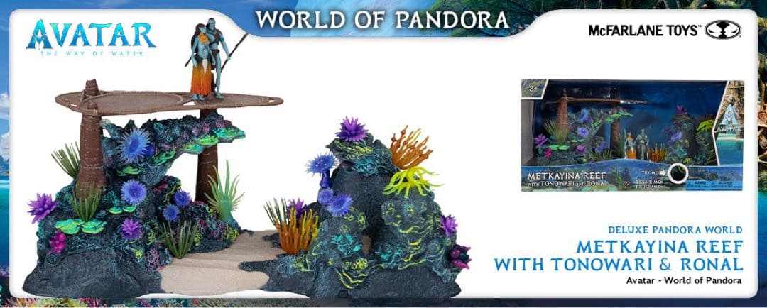 『アバター：ウェイ・オブ・ウォーター』メトカイナの岩礁＆トノワリ＆ロナル