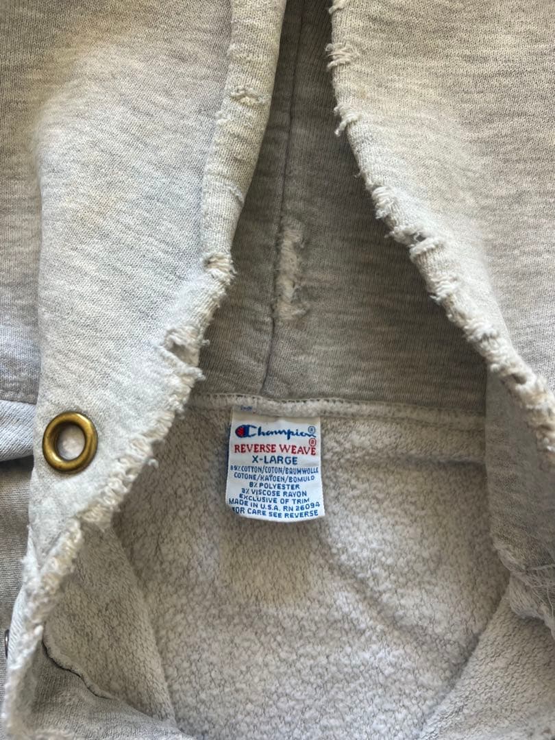 トップス Champion Reverse Weave Sweat parka XL