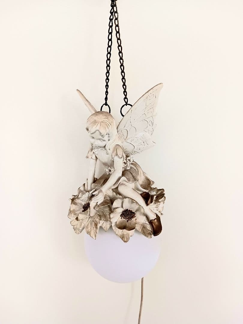 アンティーク　照明　ライト　天使　エンジェル