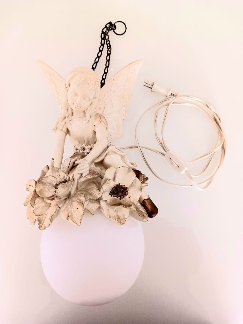 アンティーク　照明　ライト　天使　エンジェル