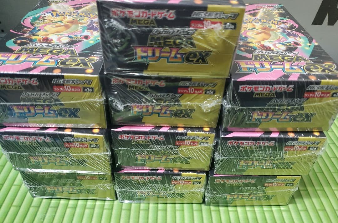ポケモンカードゲーム　MEGAドリームex 10BOX シュリンク付き