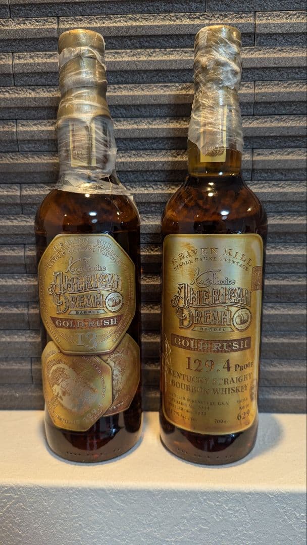 ケンズチョイス アメリカンドリームバレル ゴールドラッシュ１３年ラベルタイプAＢ
