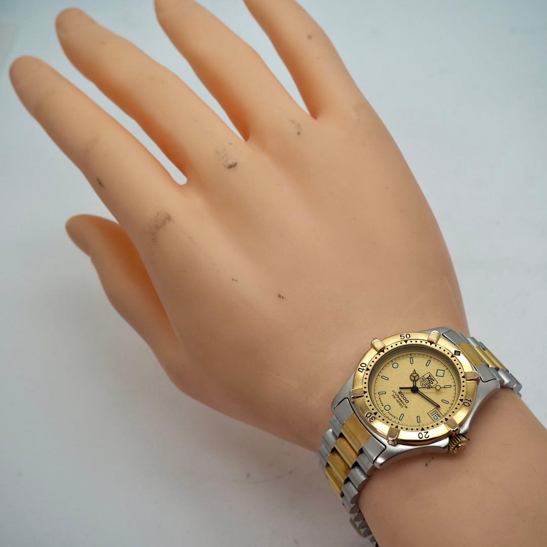 専用554 稼働【美品】タグホイヤー　時計　メンズ　箱付き　プロフェッショナル