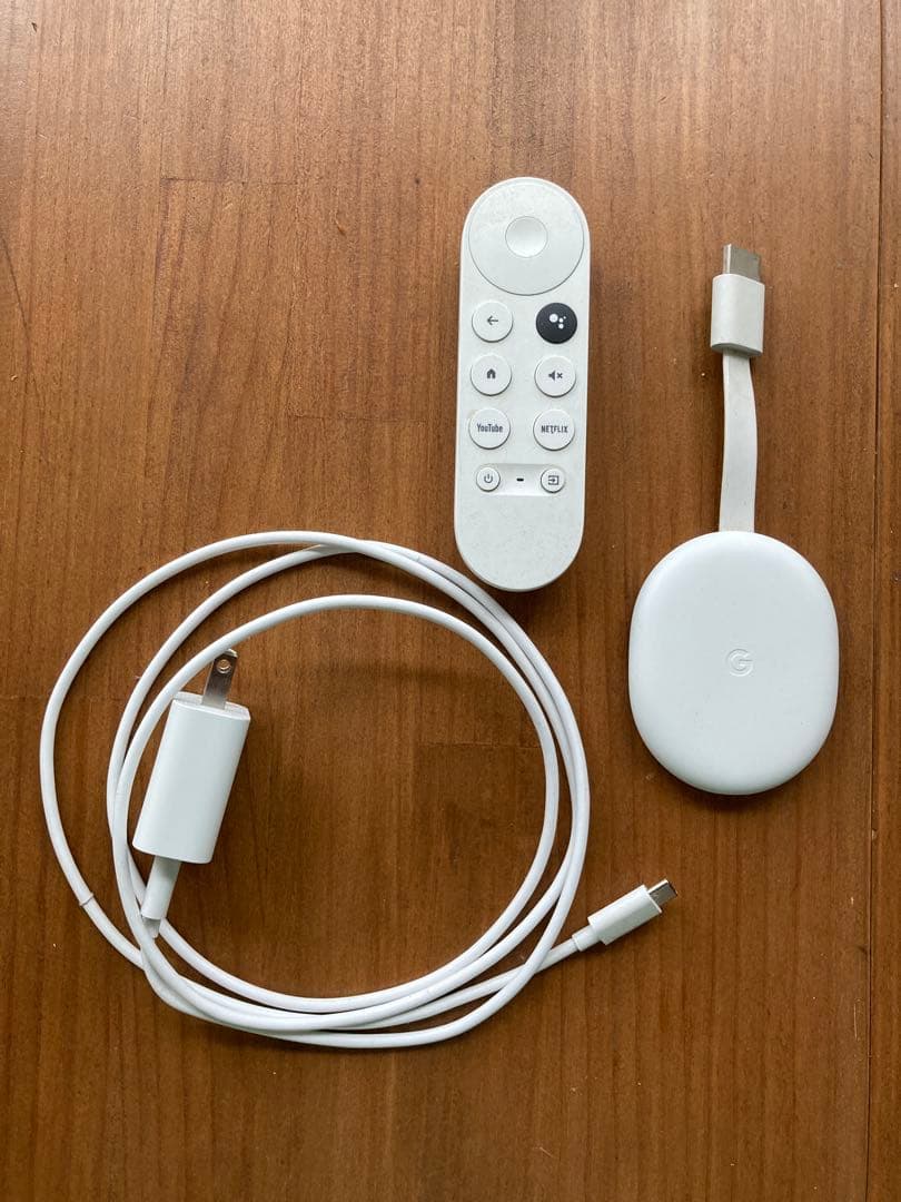 Chromecast with Google TV　ホワイト クロームキャスト