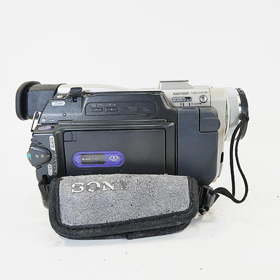 美品・動作良好ソニーDCR-TRV10 MiniDVビデオカメラ DVD化に最適