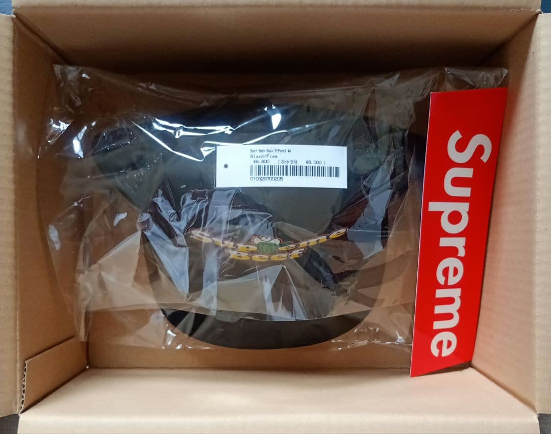 Supreme / BEEF MESH BACK 5-PANEL (黒）
