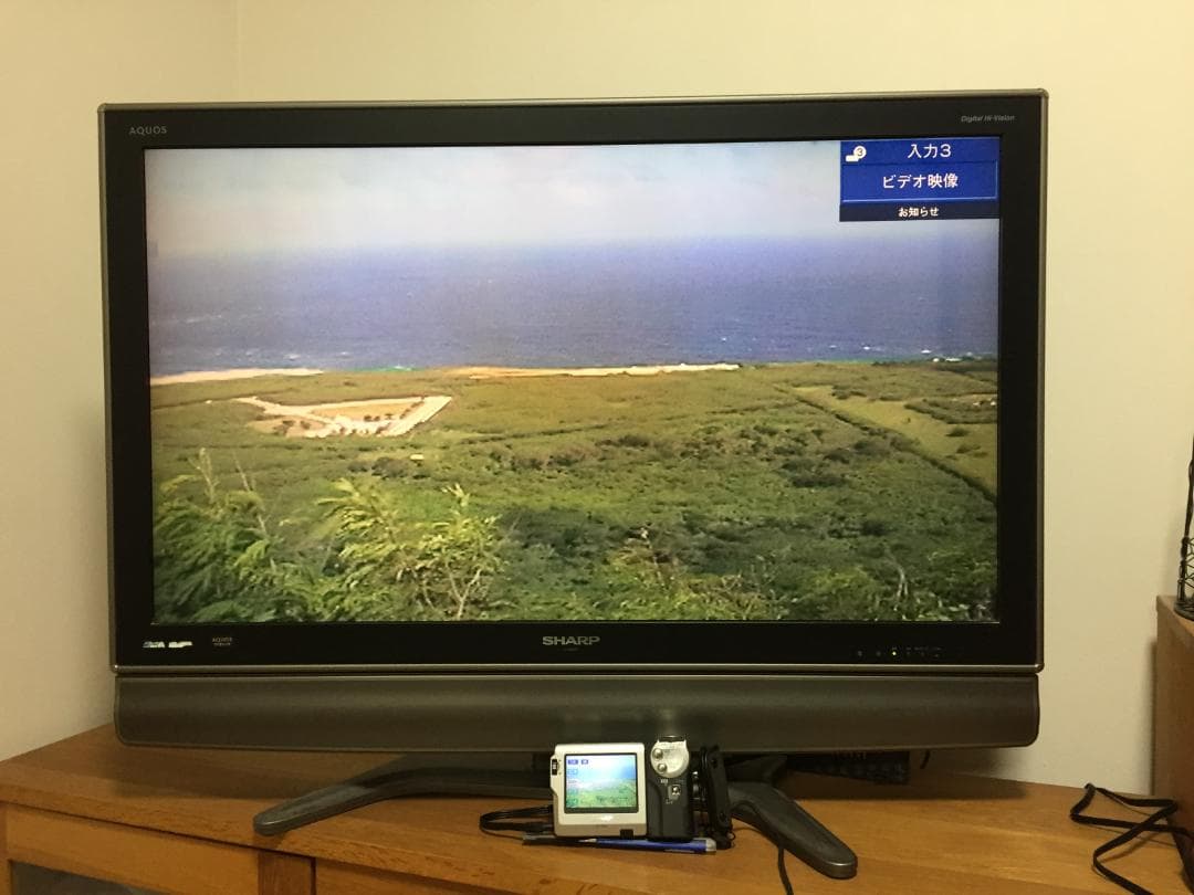 美品 再生ダビングOK　SHARP　VL-DC5　付属品あり　液晶大画面