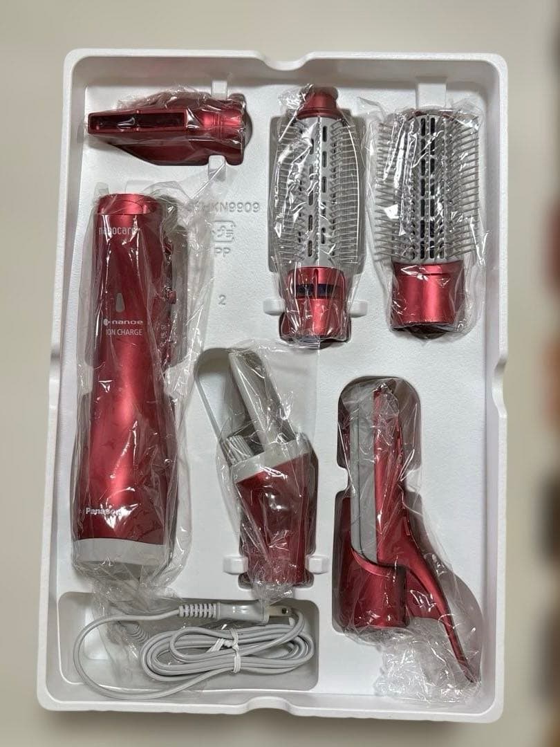 Panasonic EH-KN99-RP ナノケア くるくるドライヤー