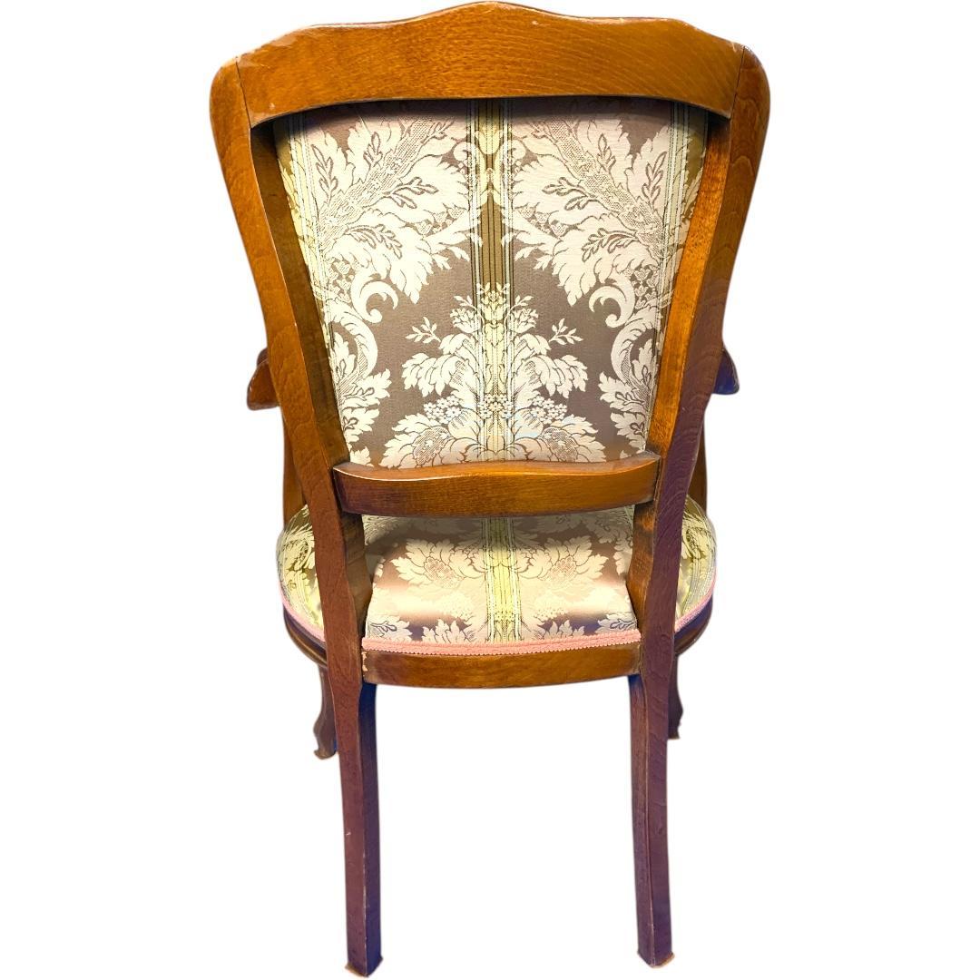 ロココ調　高級アンティーク家具　フランス製　フランス家具　木彫り　猫足　彫刻