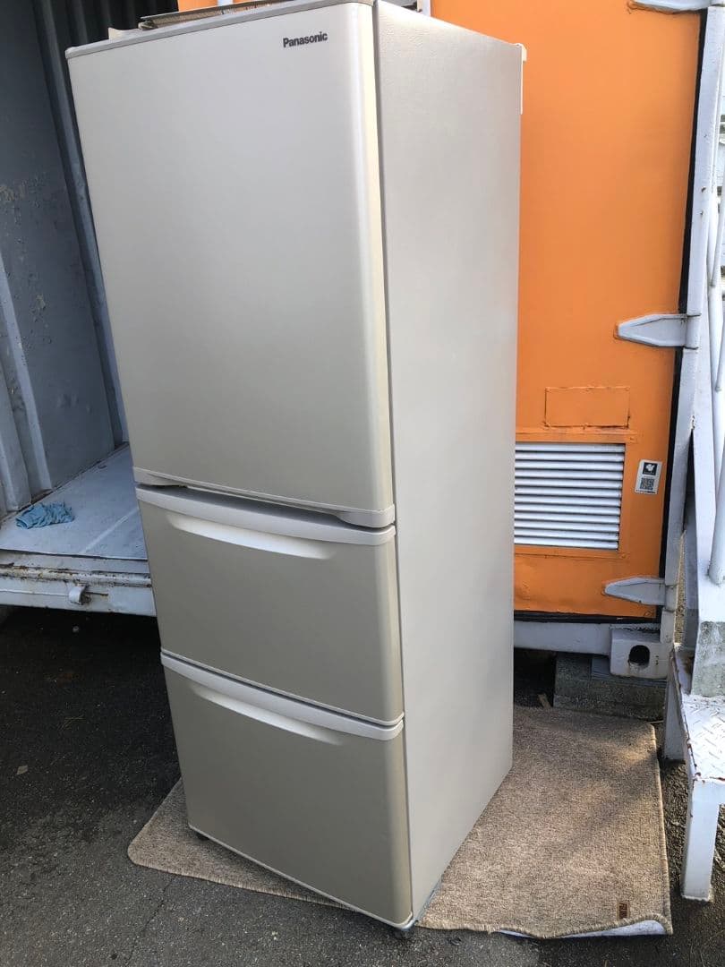 Panasonic 3ドア冷蔵庫 NR-C343CL-N F09