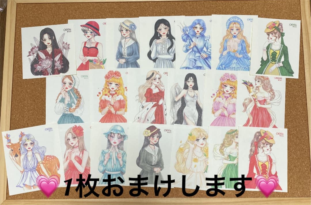 人気作家様  o1004様 海外ステッカー セット♡女の子♡2