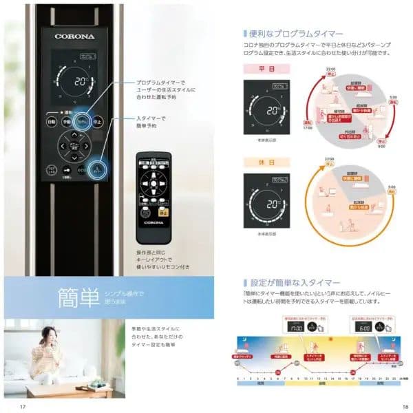 コロナ ノイルヒーター 自然対流形電気暖房機 DHS-1523