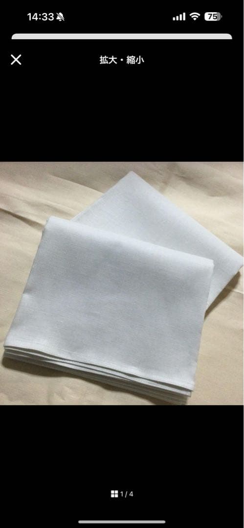 近江麻リネンタオル2枚＆リネンバスタオル4枚