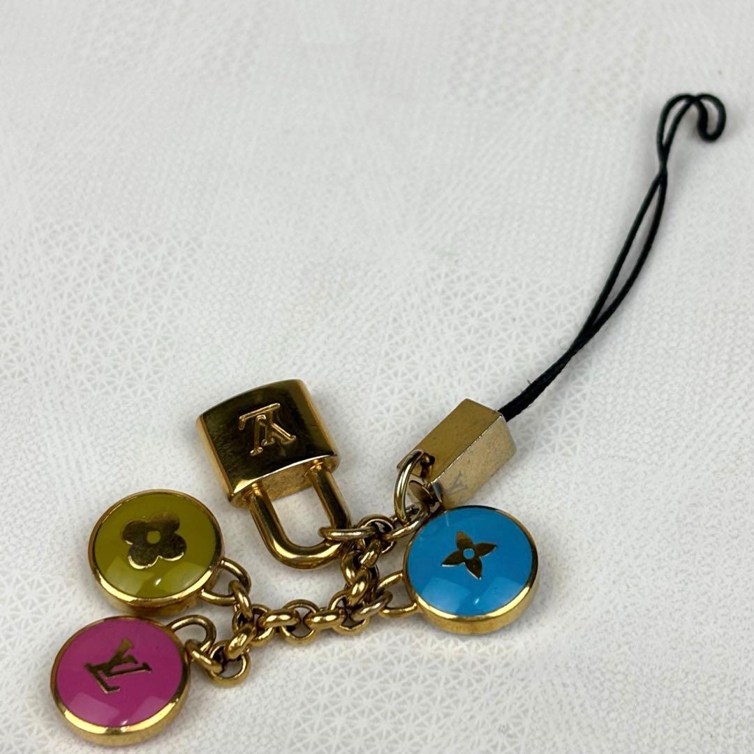 美品！ルイヴィトン ビジューテレフォンヌ　パスティーユ　ストラップ　チャーム