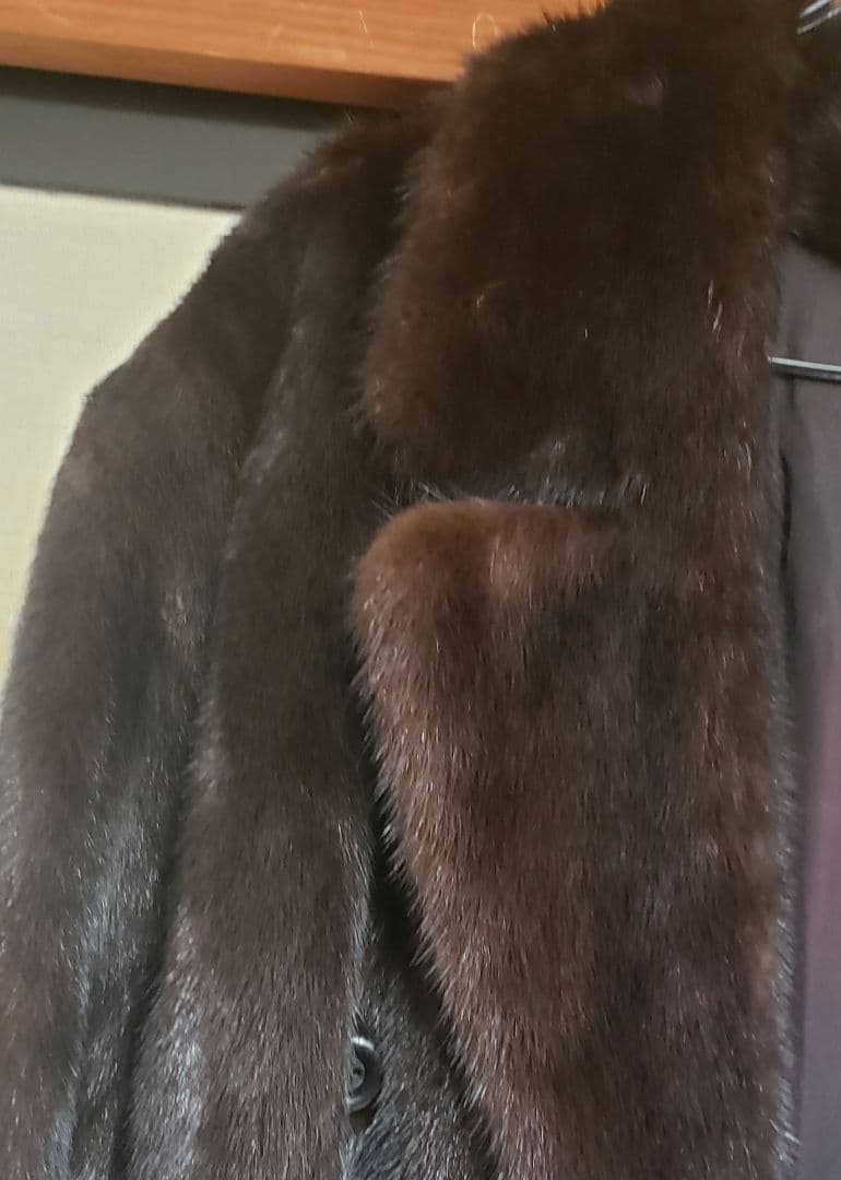 ミンクロングコート