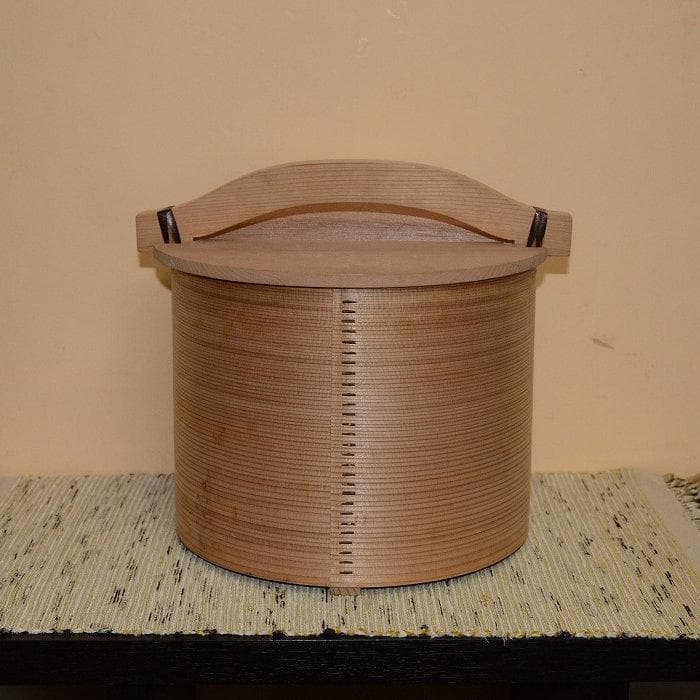 茶道具　露地道具　湯桶　杉 中古品　送料込み