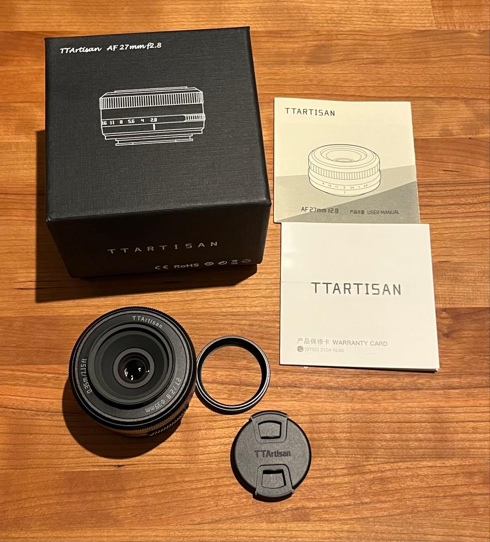 TTArtisan AF 27mm f/2.8 単焦点レンズ Xマウント