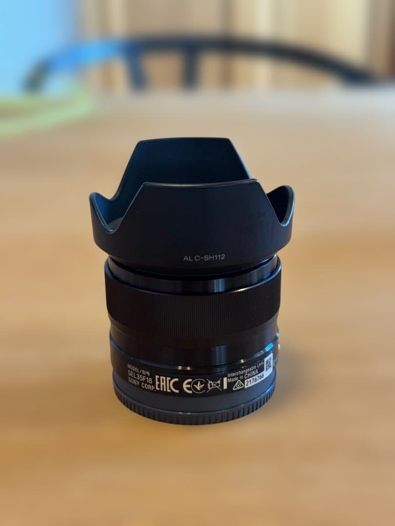 【Haru！！】SONY E35mm F1.8 OSS（SEL35F18）