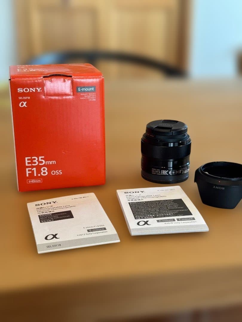 【Haru！！】SONY E35mm F1.8 OSS（SEL35F18）