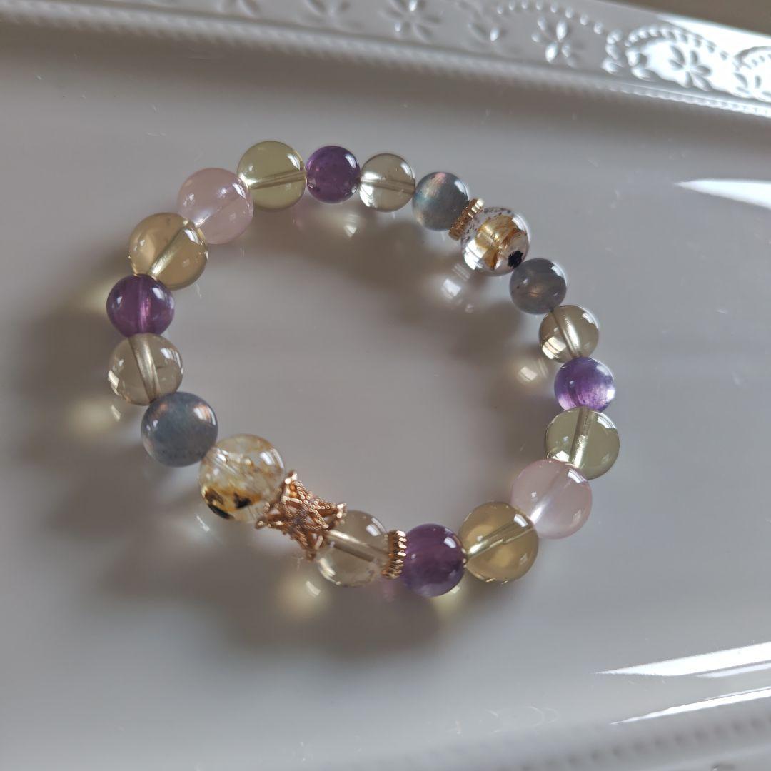 専用です♡新作♡モザンビーク産ローズクォーツ、グラファイトインクォーツ、オーソク