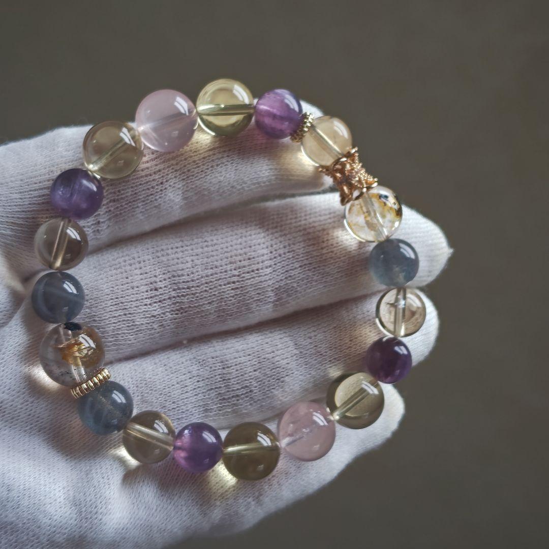 専用です♡新作♡モザンビーク産ローズクォーツ、グラファイトインクォーツ、オーソク