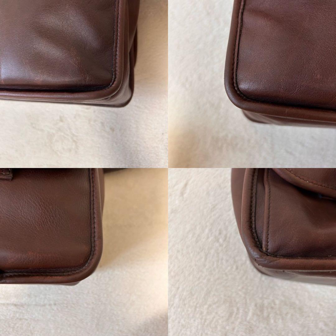 coach ビジネスバッグ 2way 0514 本革 オールドコーチ ブラウン