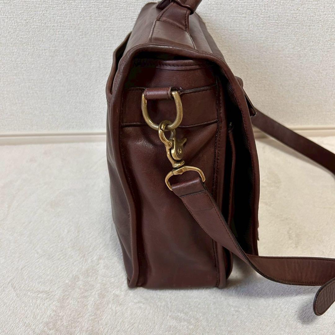 coach ビジネスバッグ 2way 0514 本革 オールドコーチ ブラウン