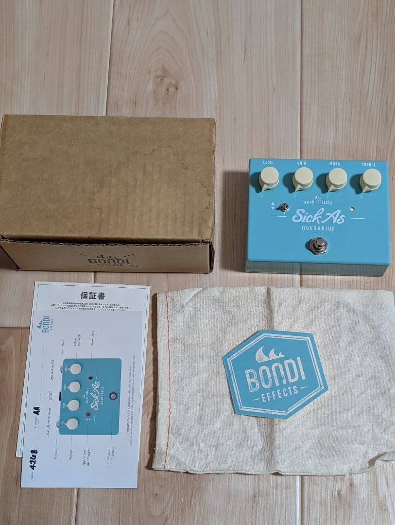 BONDI EFFECTS Sick As Overdrive エフェクター