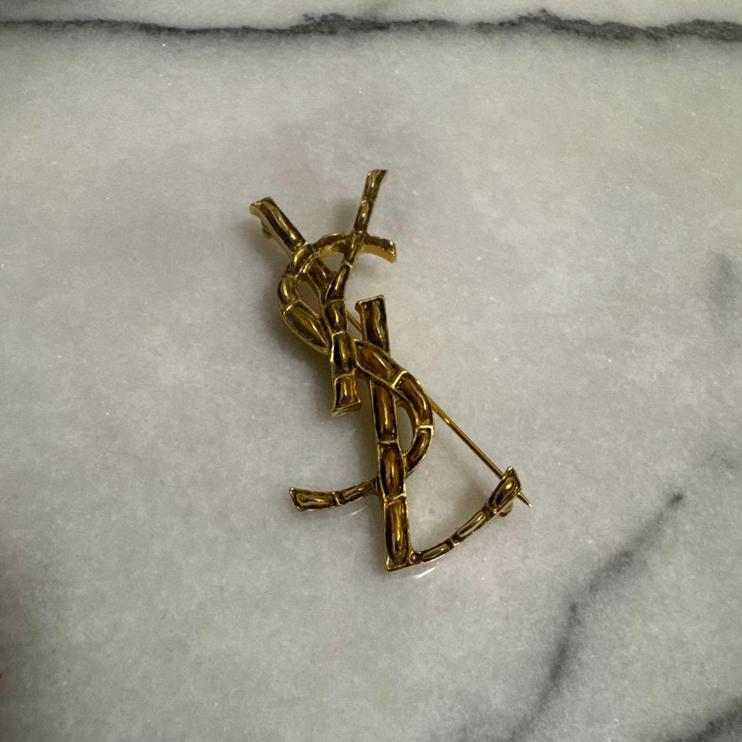 Saint Laurent Paris オピウムブローチ　極美品