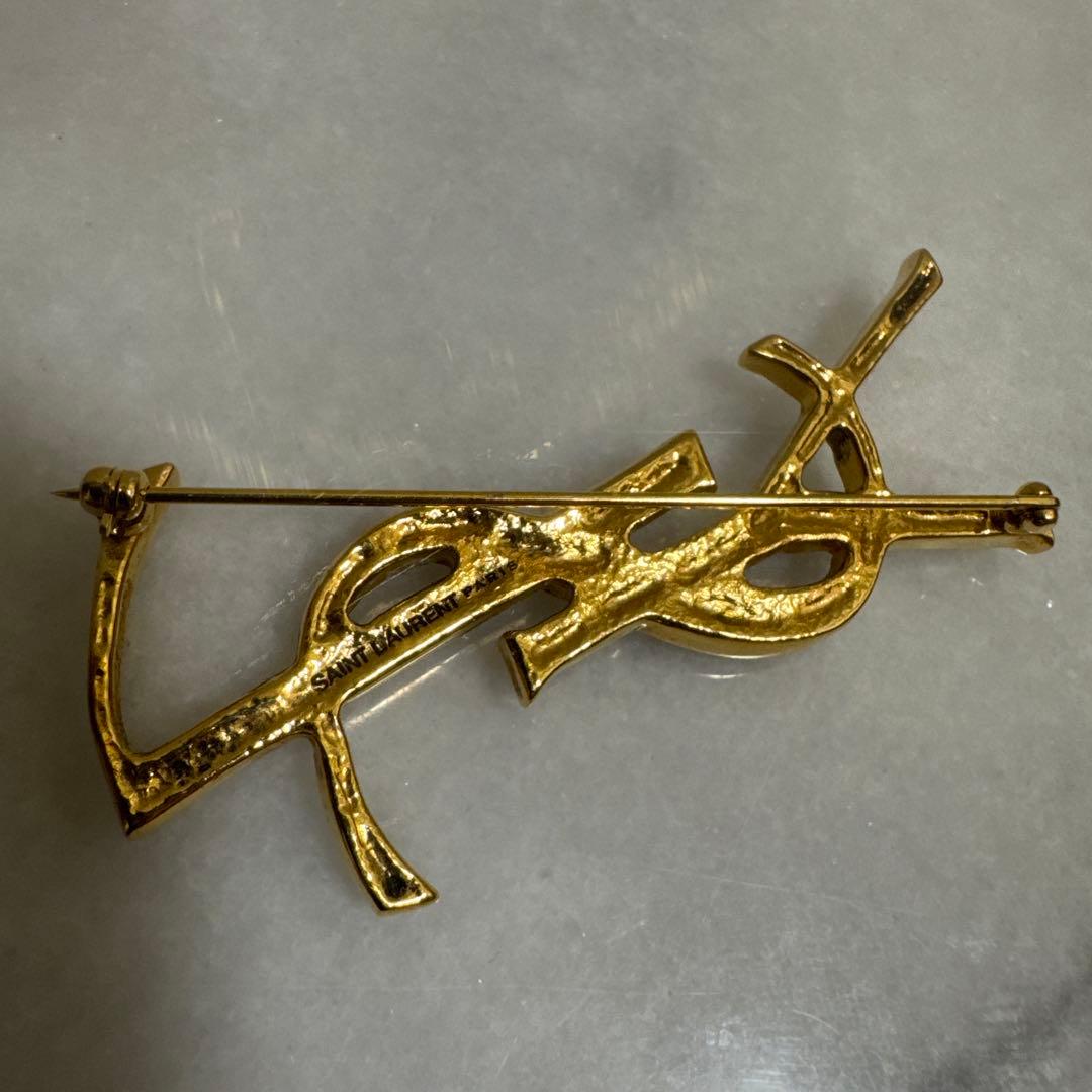 Saint Laurent Paris オピウムブローチ　極美品