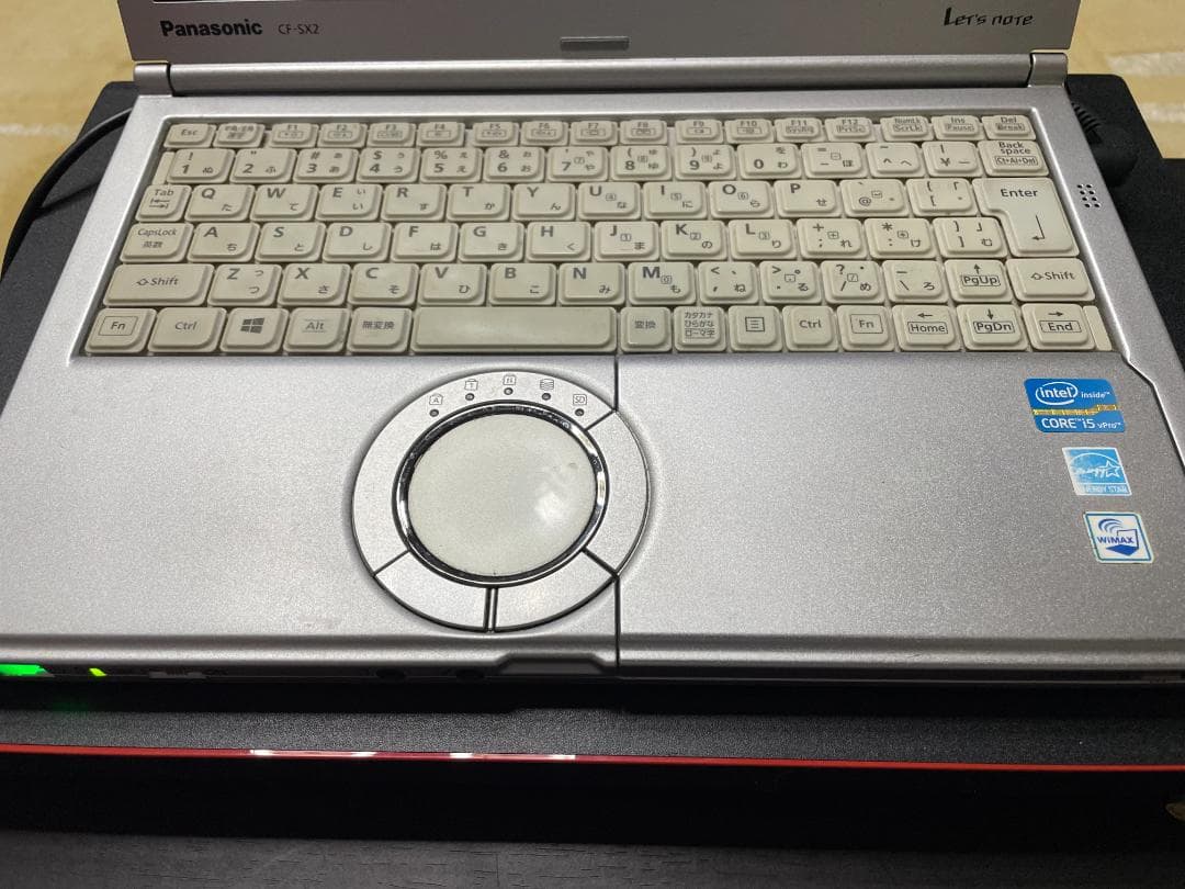 Panasonic Let's note CF-SX2 + 純正予備バッテリー