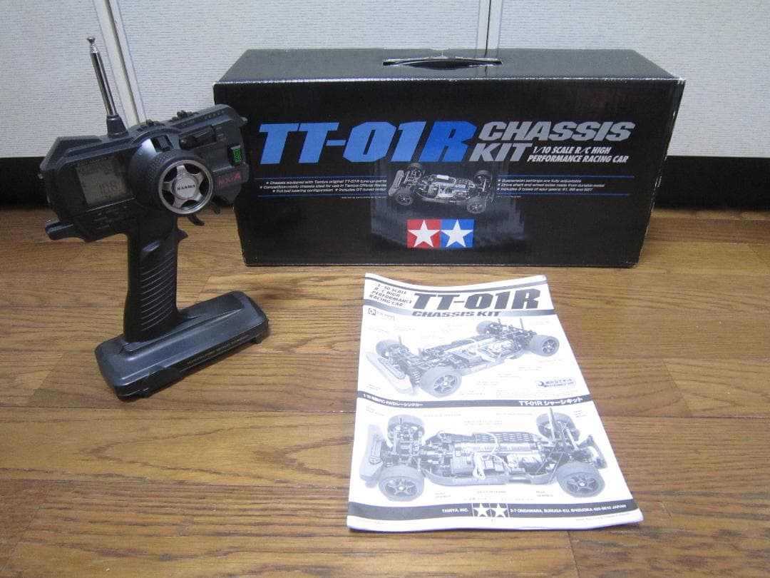 K*Y様 完全動作 1/10 超高火力戦闘機② タミヤ TT-01R 新品ボディ