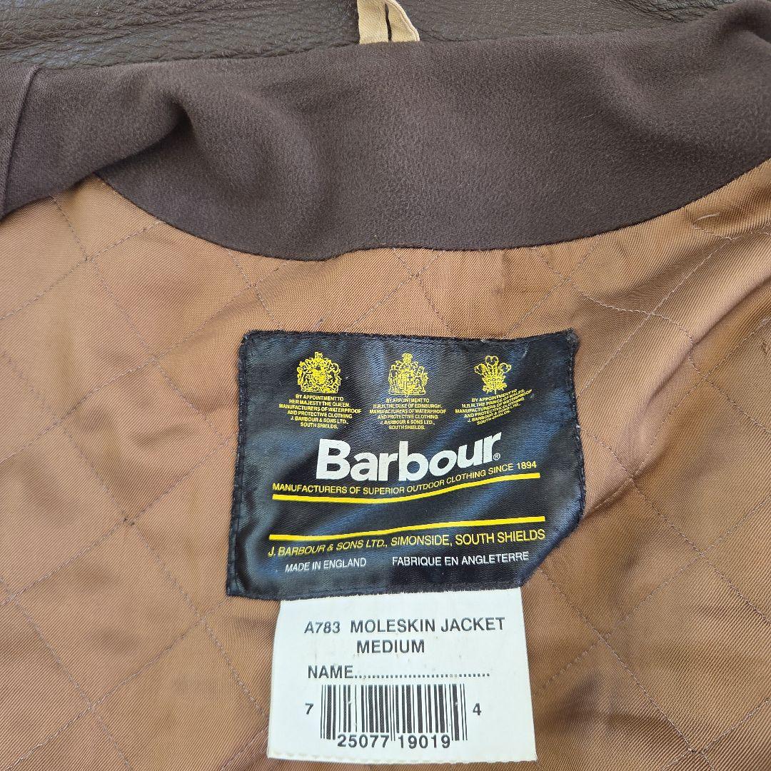 Barbour バブアー　モールスキン　ジャケット