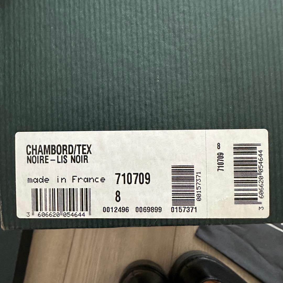 m*5様 【Paraboot】CHAMBORD/TEX/LIS-NOIR/8