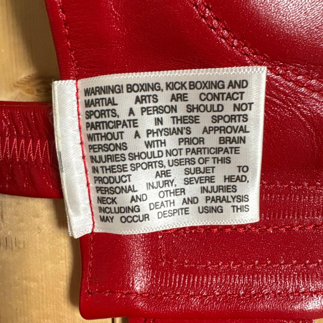 すん　REYES ボクシングヘッドギア　赤　Mサイズ