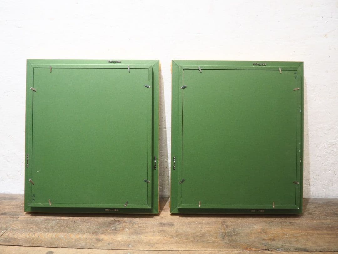 1291　レトロな額縁　F8　アートフレーム　油彩　水彩　画材　ビンテージ