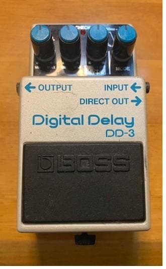 BOSS Digital Delay DD-3 1987 5月製造　初期型