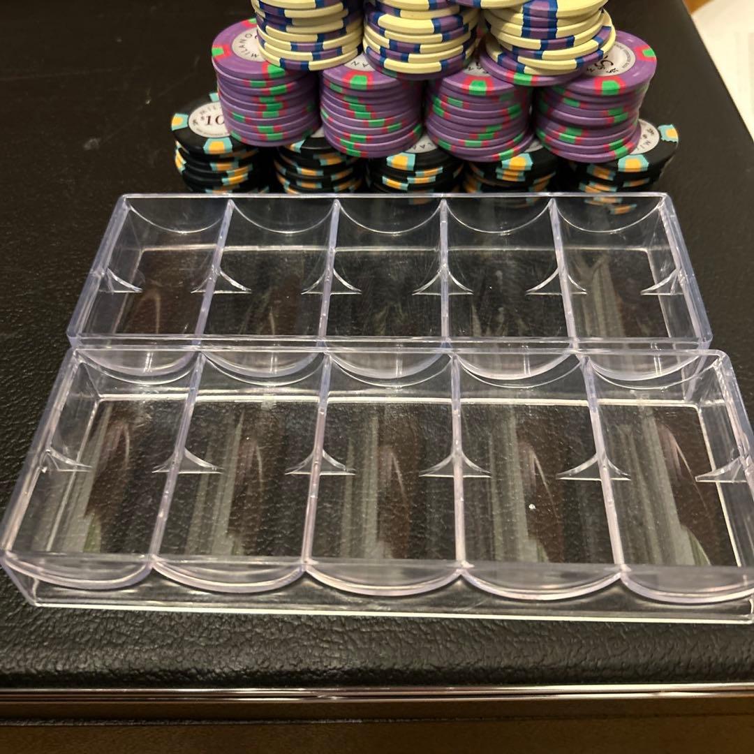 ミラノ　 ポーカーチップセット 134枚　おまけ　ケース付き