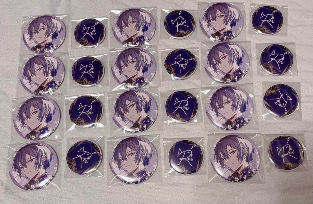 にじさんじ 小柳ロウ 誕生日 2023 缶バッジセット
