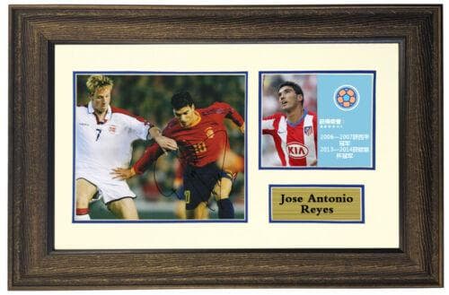 直筆サイン入り写真 ホセ・アントニオ・レジェス レアル・マドリード SA鑑定済