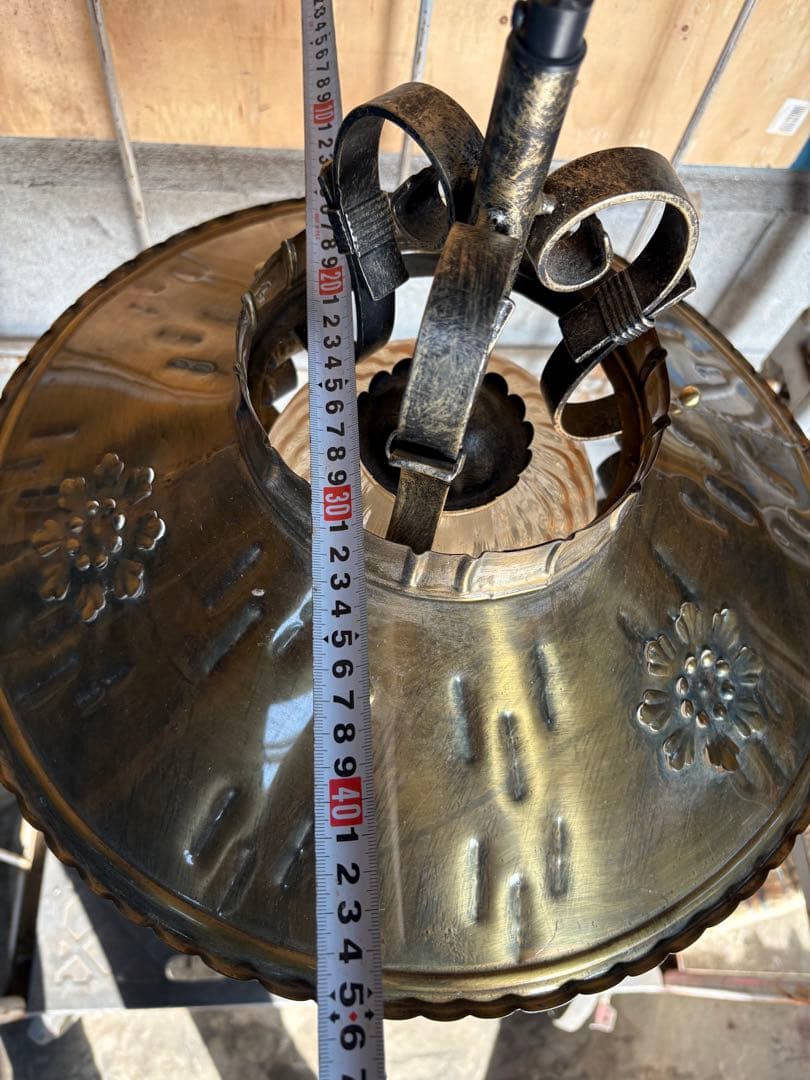 シャンデリア　アンティーク　希少品　昭和レトロ ランプ おしゃれ