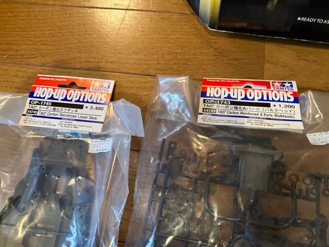 タミヤTA07PRO メカ OPパーツ多数付属