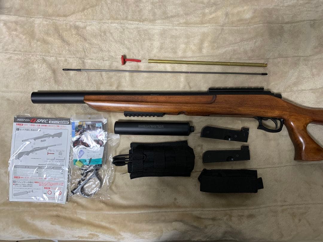 hide　東京マルイ　VSR-10 Gスペック　リアルウッドカスタム