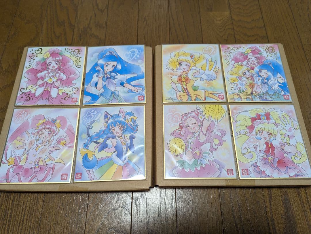 【ryui】プリキュア 色紙ART　コンプセット