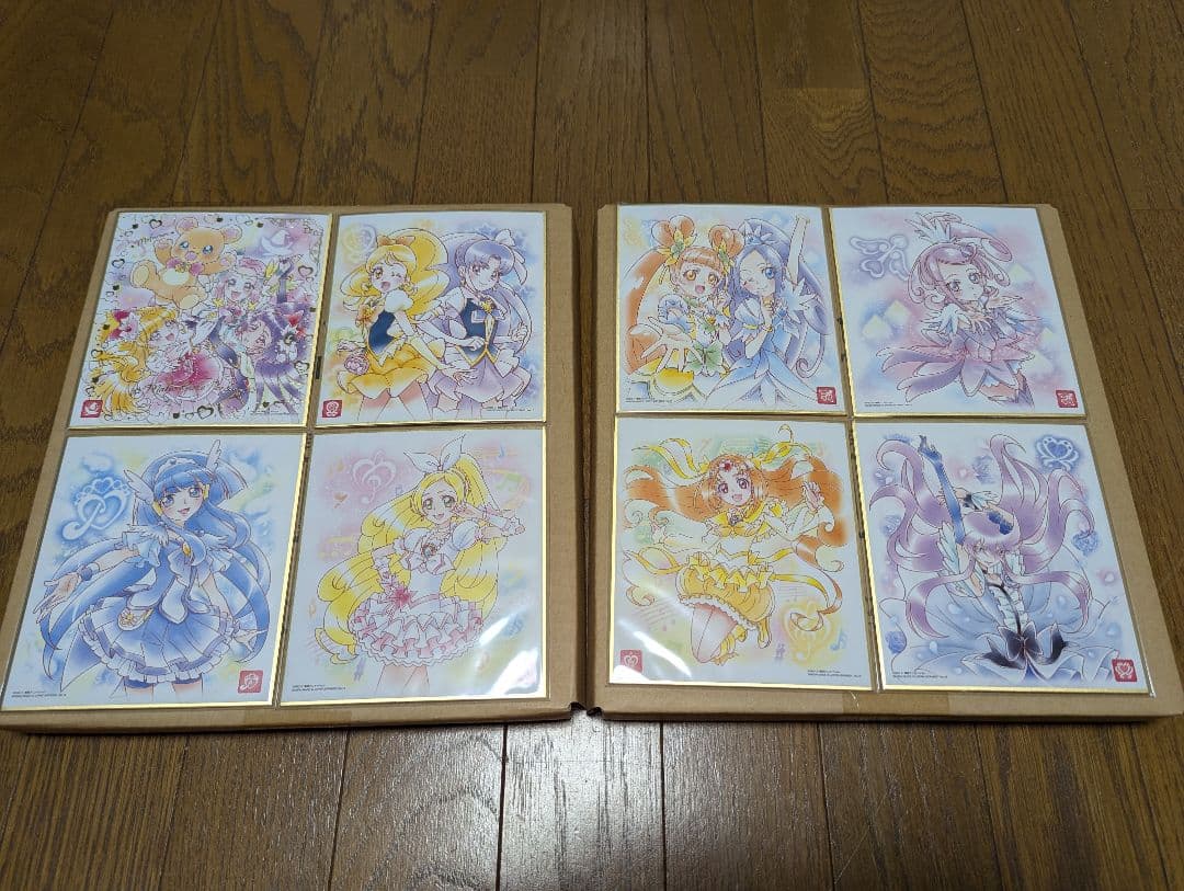 【ryui】プリキュア 色紙ART　コンプセット