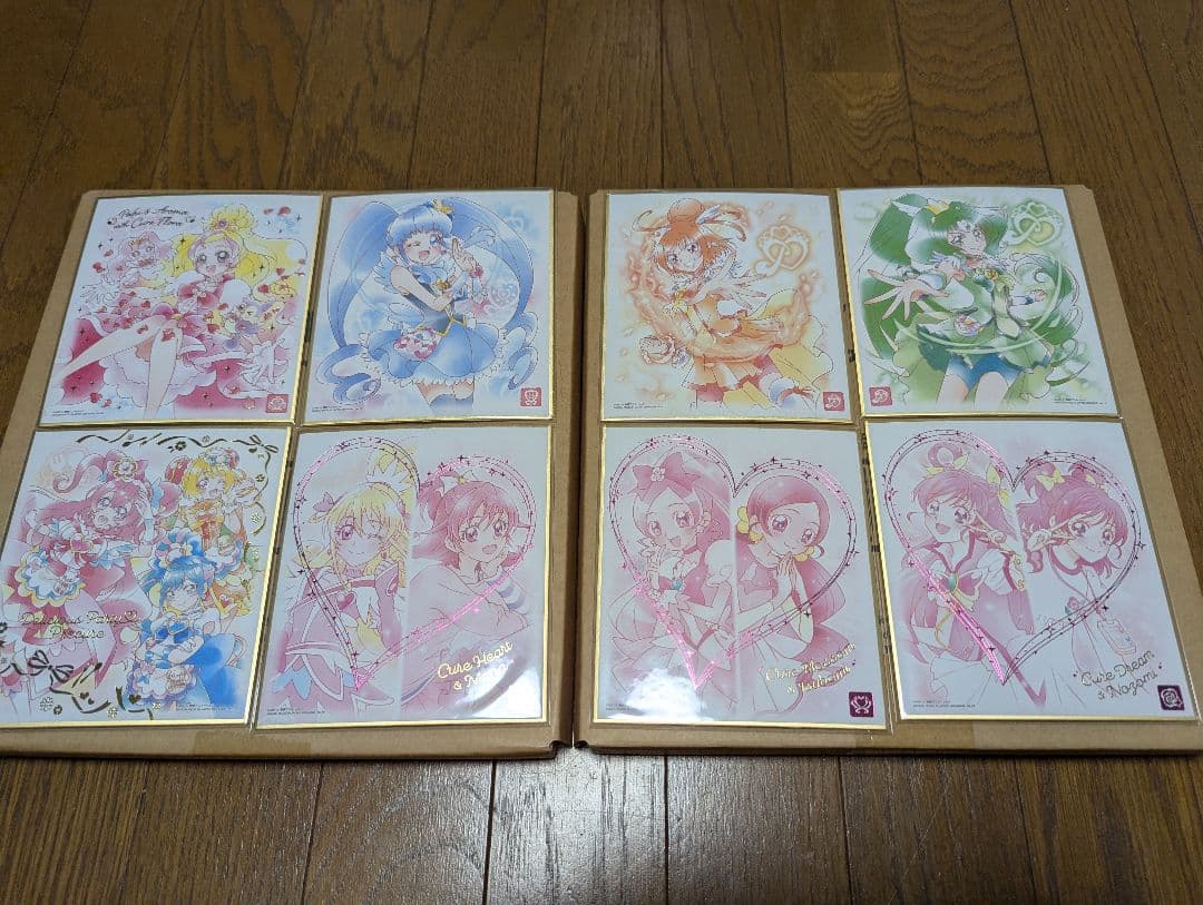 【ryui】プリキュア 色紙ART　コンプセット