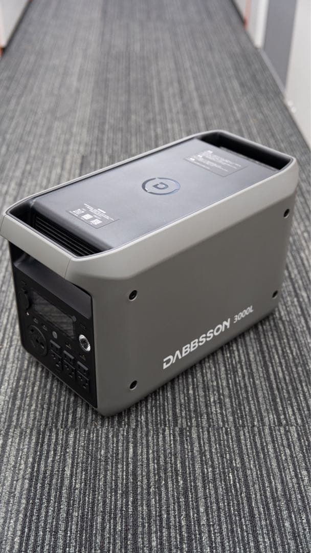 DABBSSON 3000L 3072Whポータブル電源　大容量