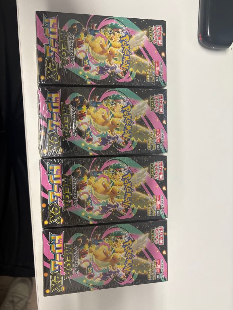 ポケモン　megaドリーム　4BOX未開封