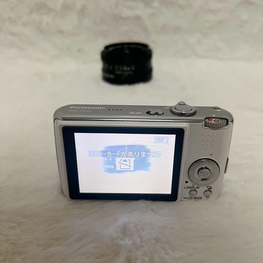 動作確認済み パナソニック LUMIX DMC-FX01 オールドコンデジ
