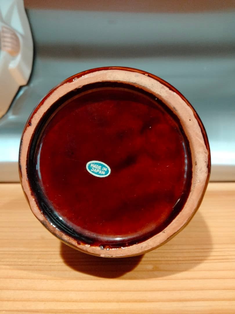 50s スカル　ドクロ　ビンテージ　デカンタ　クロスボーン ペンキ